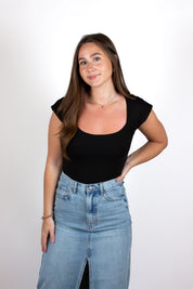 The Seamless Short-Sleeve Bodysuit