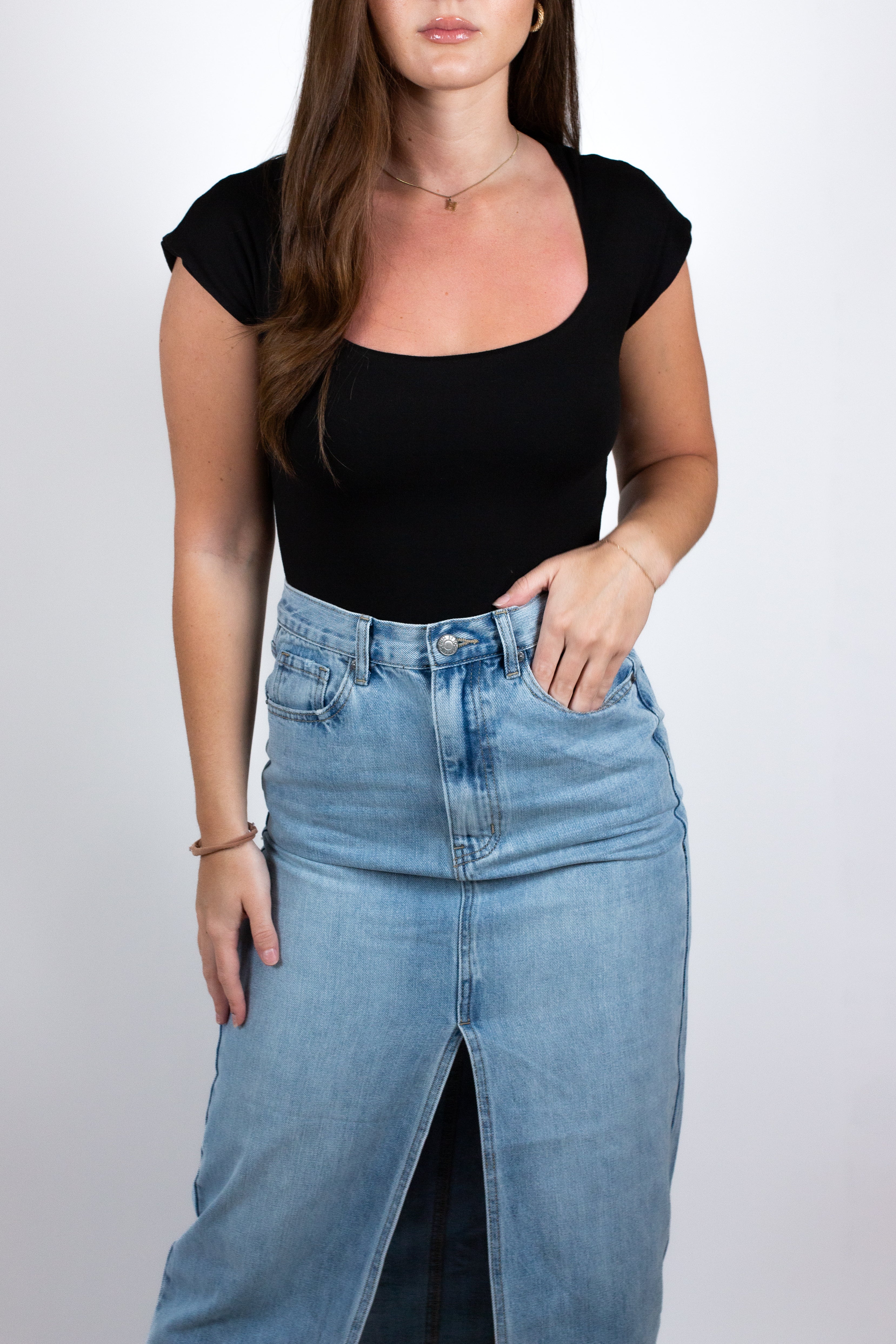 The Seamless Short-Sleeve Bodysuit