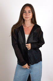 The Sheer Button Up