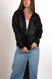 The Sheer Button Up