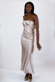 The Chrome Low Back Dress